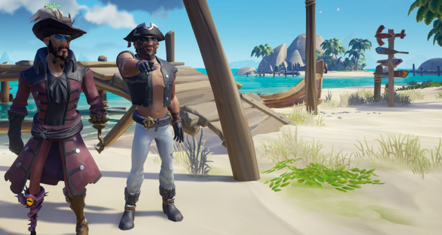 screenshot of the Booty Bois in action